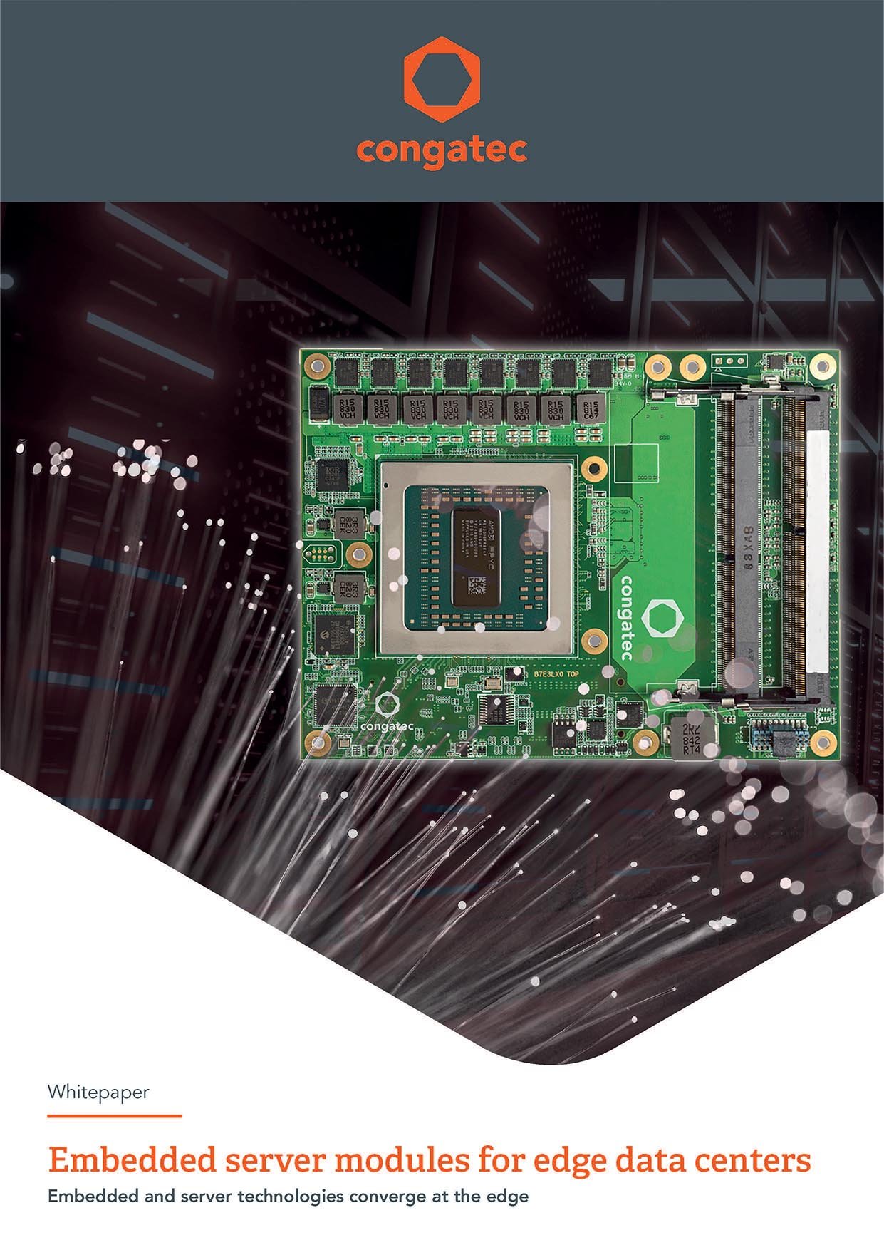 congatec-Embedded server modules for edge data centers