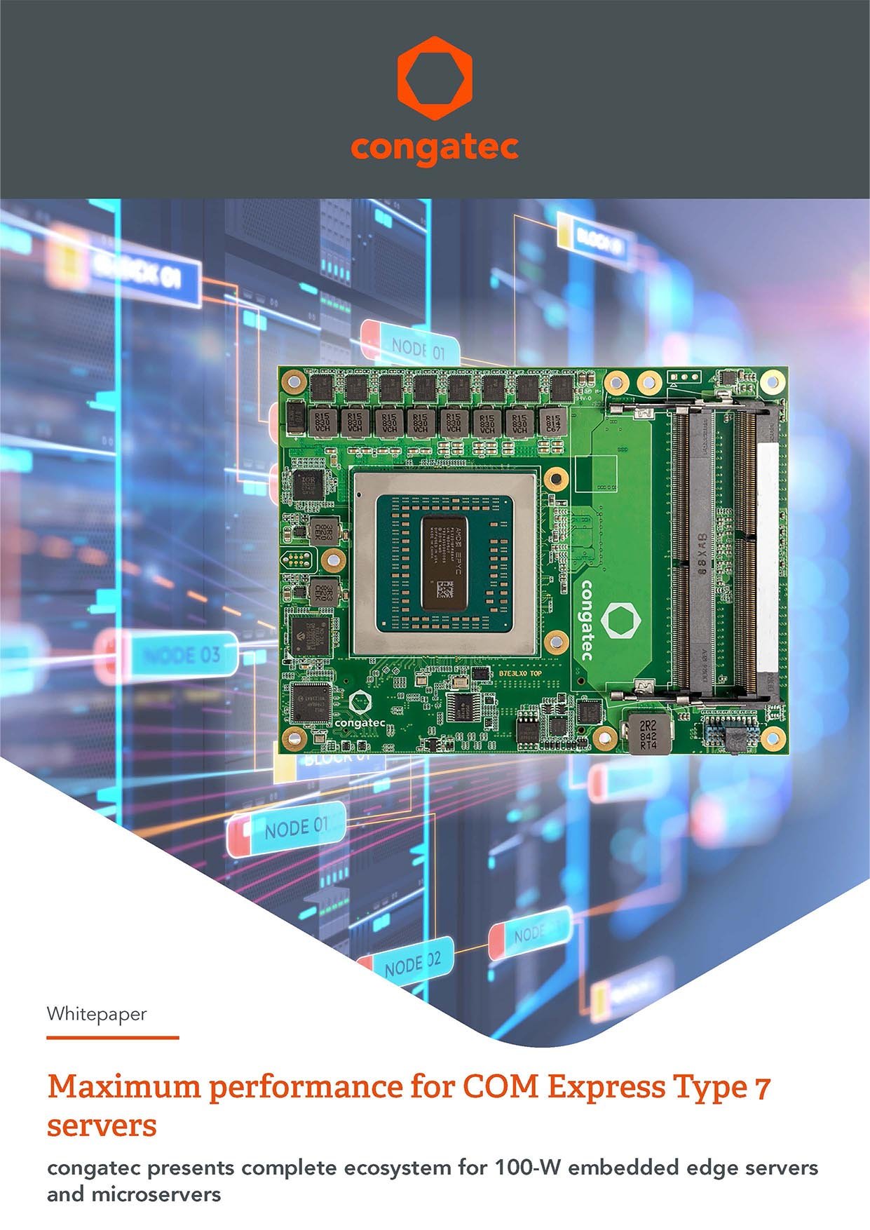 congatec-Maximum performance for COM Express Type 7 servers