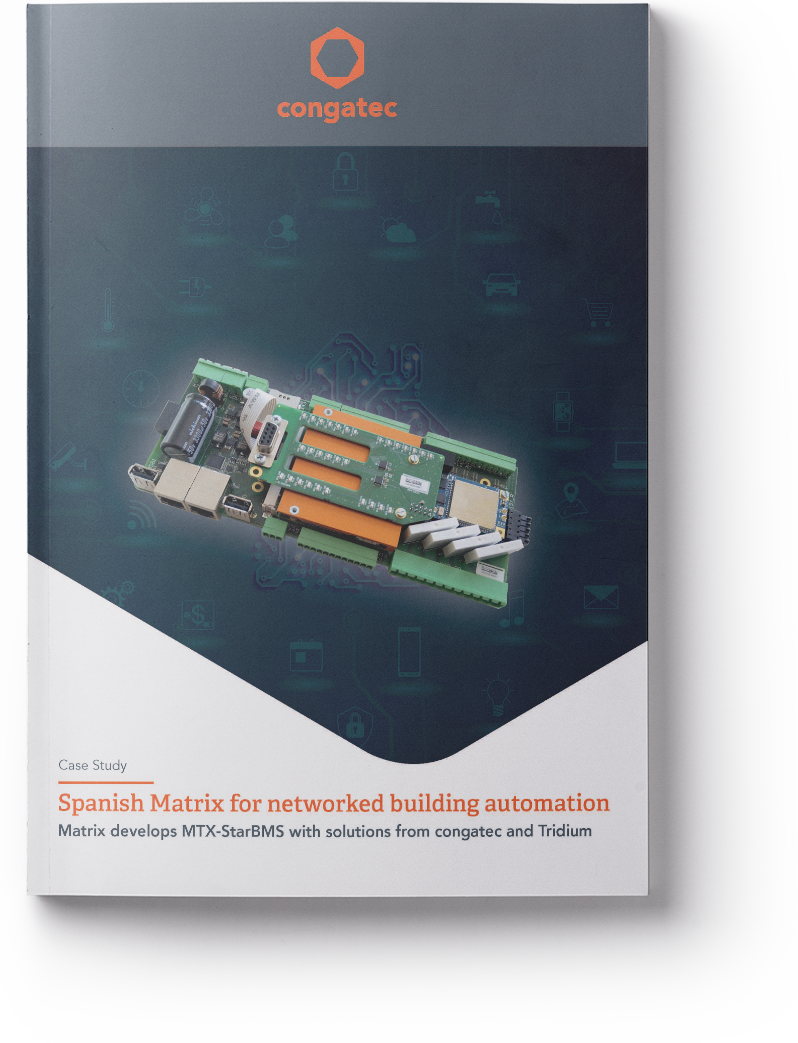 Matrix StarBMS with solutions from congatec and Tridium